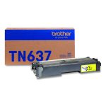 TN637 Ultra High-Yield Toner, 10,000 Page-Yield, Yellow