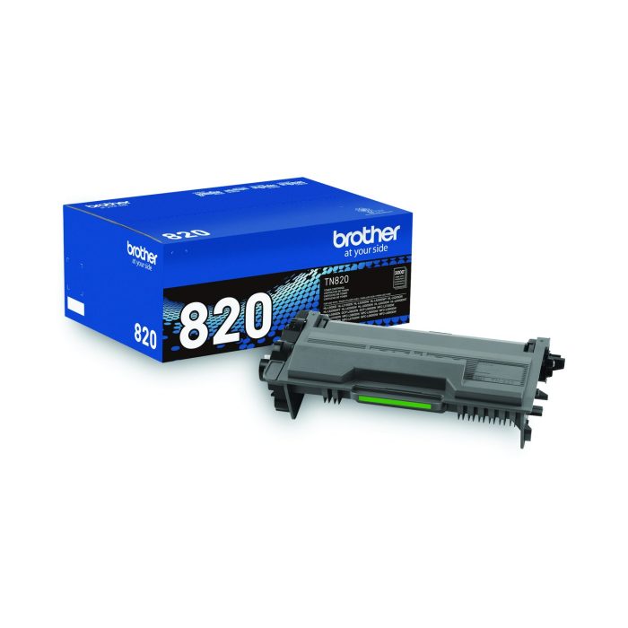 747286 Tn820 Toner, 3,000 Page-Yield, Black - Image 1