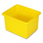 Organizing Bin, 30-Quart, Yellow, 2/Carton