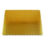 Gold Cake Pads, 19 x 14, Gold, Paper, 100/Carton