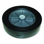 12-Inch Wheel for 1.5 Cu Yd Standard Duty Tilt Truck, Black