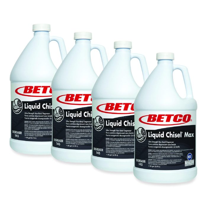 836955 Liquid Chisel Max Non-Butyl Degreaser, 1 gal Bottle, 4/Carton - Image 1