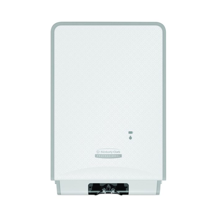 775451 ICON Automatic Soap and Sanitizer Dispenser, 1.2 L, 8.06 x 14.18 x 4.75, White Mosaic - Image 1
