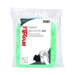 Power Clean ProScrub Pre-Saturated Wipes, 12 x 9.5, Citrus Scent, Green, 75/Pack