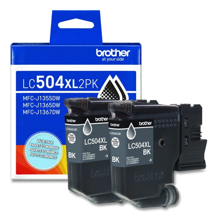 15138976 LC504 INKvestment, High-Yield Ink, 3,000 Page-Yield, Black - Image 1