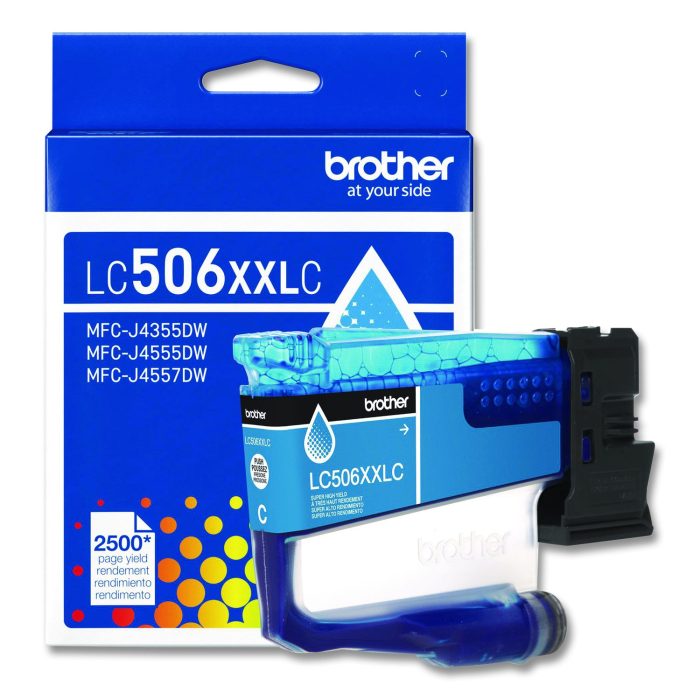 15139299 LC506 INKvestment, Super High-Yield Ink, 2,500 Page-Yield, Cyan - Image 1