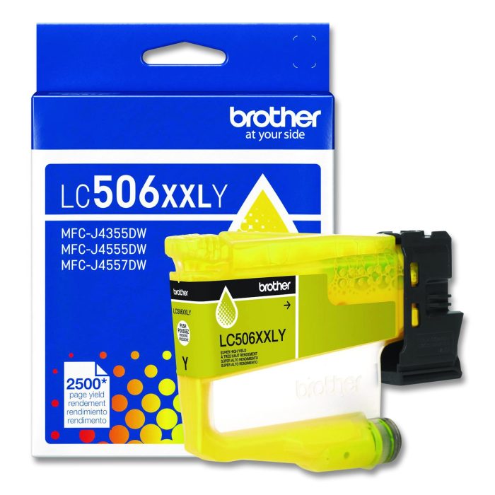 15139284 LC506 INKvestment, Super High-Yield Ink, 2,500 Page-Yield, Yellow - Image 1