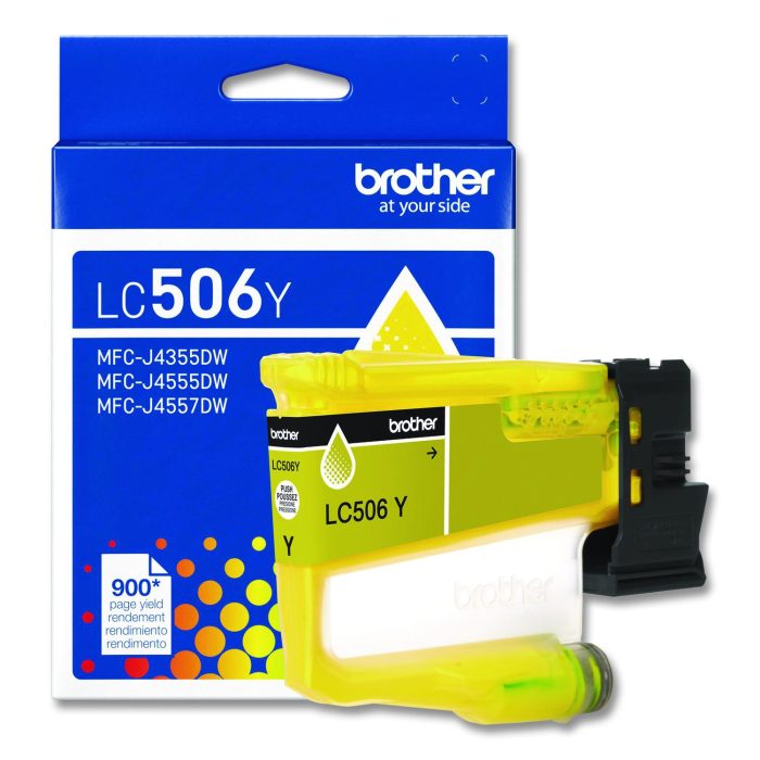 15139191 LC506 INKvestment, 900 Page-Yield, Yellow - Image 1