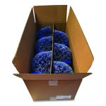 Flo-Pac Round Duster with Soft Flagged PVC Bristles, 7", Blue, Dozen