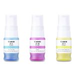 6277C002 (GI-25) Ink Bottles, Cyan/Magenta/Yellow