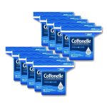 Fresh Care Flushable Cleansing Cloths, 1-Ply, 5 x 7.25, White, 168/Pack, 8 Packs/Carton