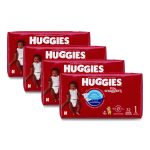Little Snugglers Baby Diapers, Size 1, 8 lbs to 14 lbs, Disney Design, 32 Diapers/Pack, 4 Packs/Carton