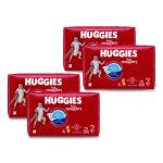 Little Snugglers Baby Diapers, Size 2, 12 lbs to 18 lbs, Disney Design, 29 Diapers/Pack, 4 Packs/Carton