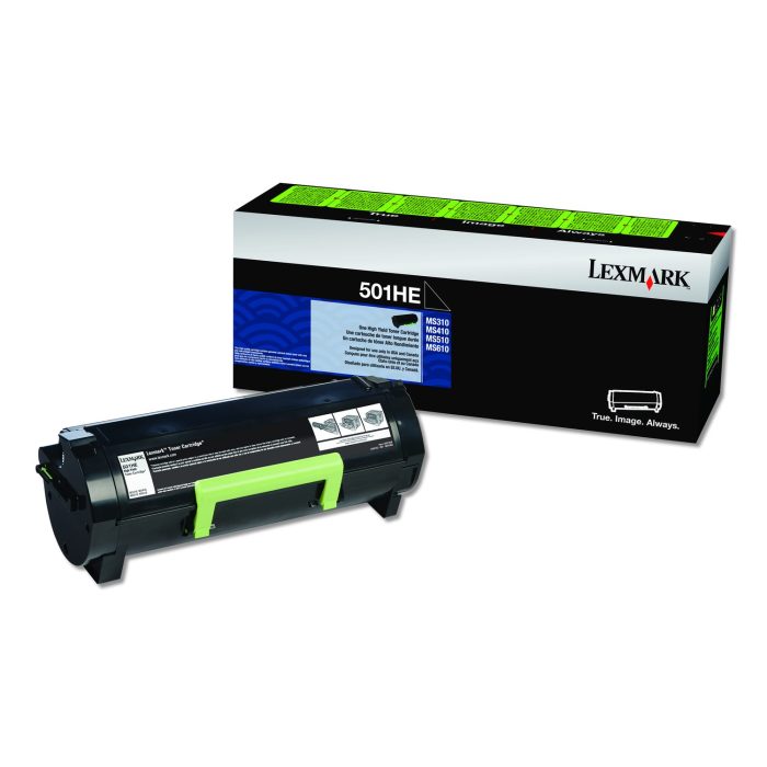 323029 50f1h0e Return Program High-Yield Toner, 5,000 Page-Yield, Black - Image 1