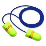 E-A-Rsoft Metal Detectable Soft Foam Earplugs, Corded, 32 dB NRR, One Size Fits Most, Yellow/Orange Bullet Plugs, 200/Box