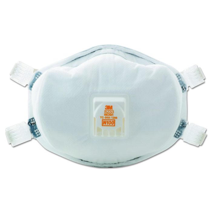 274993 Particulate Respirator 8233, N100, Standard Size, 20/Carton - Image 1