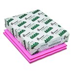 7530013982680, SKILCRAFT Neon Colored Copy Paper, 20 lb Bond Weight, 8.5 x 11, Neon Pink, 500/Ream