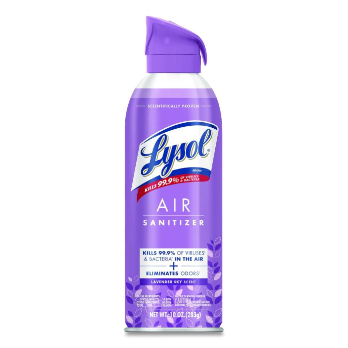 15168136 Air Sanitizer Spray, Lavender Sky Scent, 10 oz Aerosol Spray - Image 1
