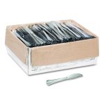 Heavyweight Plastic Knives, Reflections Design, Silver, 600/Carton