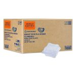 PLA Hinged Clamshells, 19 oz, 5.9 x 6.4 x 3.5, Clear, Plastic, 500/Carton