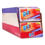 Estracell Bathroom Sponge, 4.5 x 2.75, 1.12" Thick, Purple/White, 2 Sponges/Pack, 12 Packs/Carton