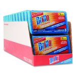 Estracell No Scratch Kitchen Sponges, 4.5 x 2.75, 1" Thick, Blue, 3 Sponges/Pack, 8 Packs/Carton