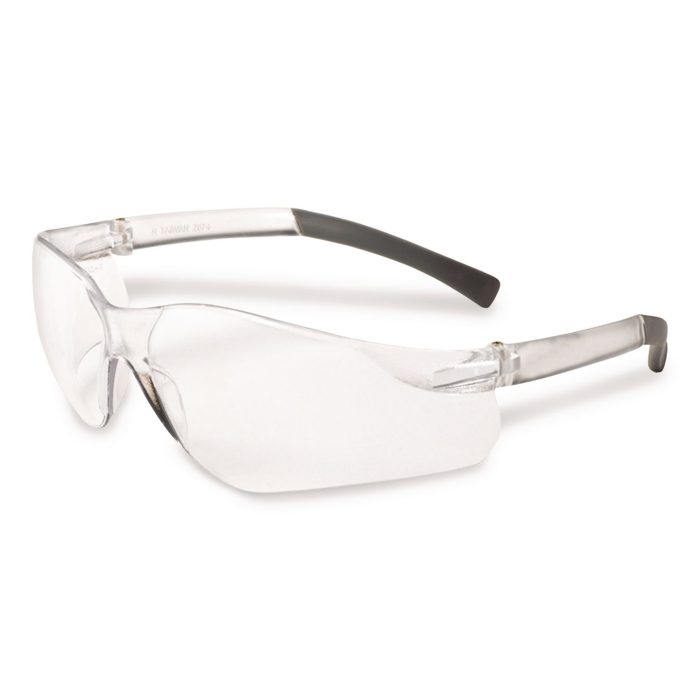 195238 V20 Purity Safety Glasses, Frameless, Clear Single Lens, 12/Box - Image 1