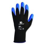 G40 Foam NITRILE Coated Gloves, EN388: 3121X, 9.06" Long, Medium (Size 8), Blue/Black, 12 Pairs