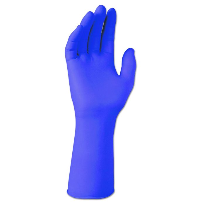 185619 PURPLE NITRILE Exam Gloves, Powder-Free, X-Large, 6 mil Thick, 9.5" Long, Purple, 500/Carton - Image 1