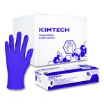 PURPLE NITRILE Exam Gloves, Powder-Free, X-Small, 6 mil Thick, 9.5" Long, Purple, 100/Box, 10 Boxes/Carton