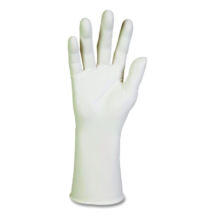 15030588 G3 White Nitrile Gloves, AQL 1.5, ESD Safe, X-Large, 6.3 mil Thick, 12" Long, White, 1,000/Carton - Image 1