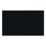 Absorba Select Entry Mat, Rectangular, Pepper/Black Crush-Resistant Needle-Punched Surface, 36" x 60"