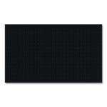 Absorba Select Entry Mat, Rectangular, Pepper/Black Crush-Resistant Needle-Punched Surface, 48" x 72"