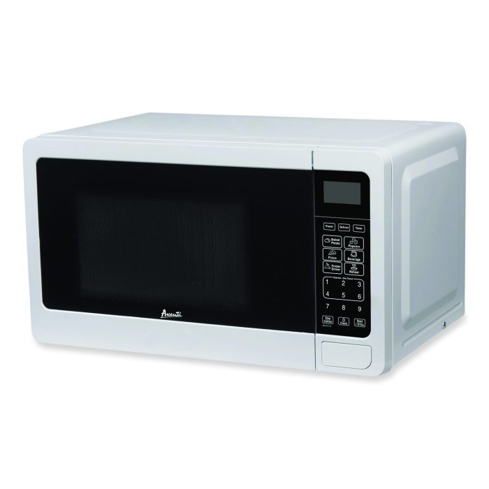837039 0.7 cu ft Microwave Oven, 700 W, White - Image 1