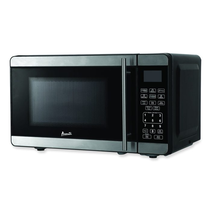 835563 0.7 cu ft Microwave Oven, 700 W, Stainless Steel - Image 1