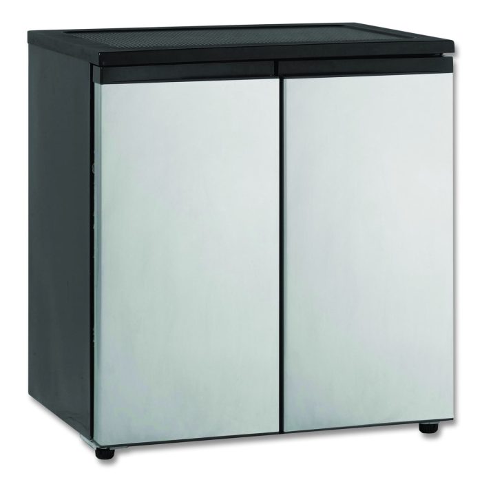 15050232 5.5 Cu.Ft. Side by Side Refrigerator/Freezer, Black/Platinum - Image 1