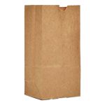 Grocery Paper Bags, 1# Size, 30# Basis Weight, 3.5" x 2.25" x 6.63", Kraft, 500/Bundle