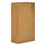 Grocery Paper Bags, 6# Size, 35# Basis Weight, 5.88" x 3.63" x 11", Kraft, 2,000/Bundle