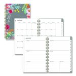 Sophie Frosted Weekly/Monthly Planner, Floral Artwork, 8 x 5, Multicolor Cover, 12-Month (Jan to Dec): 2026