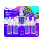 Electric Scented Oil Air Freshener Refill, Sweet Lavender And Violet, 0.67 Oz Bottle, 5/pack
