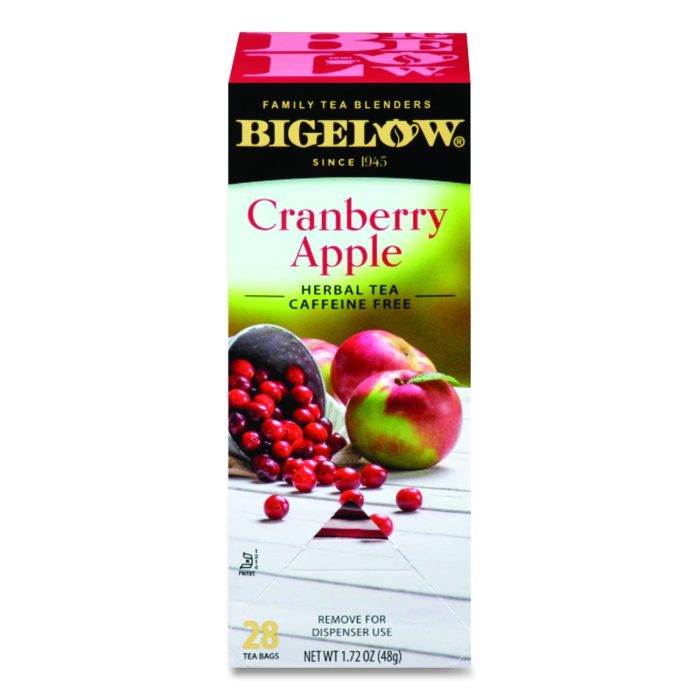 15102502 Cranberry Apple Herbal Tea, 28/box - Image 1