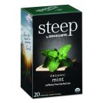 Steep Tea, Mint, 1.41 Oz Tea Bag, 20/box
