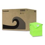 Microfiber Cleaning Cloths, 16 X 16, Green, 24/pack