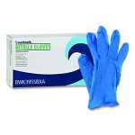 395 Series Disposable General-Purpose Nitrile Gloves, Powder-Free, Small, 5 mil Thick, 9.5" Long, Blue, 100/Box
