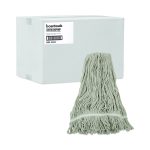 Mop Head, Loop Web/Tailband, Value Standard, Cotton, #32, White, 12/Carton