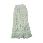 Pro Loop Web/Tailband Wet Mop Head, Rayon, 24 oz, White