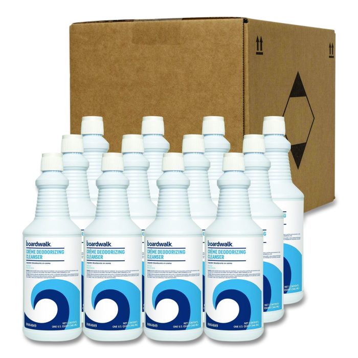 15118044 Creme Deodorizing Cleanser, Mint Scent, 32 oz Bottle, 12/Carton - Image 1