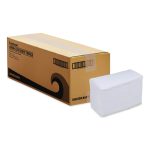 Guest Towels, 1-Ply, 12 x 17, White, 100/Pack, 5 Packs/Carton