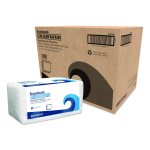 1/4-Fold Lunch Napkins, 1-Ply, 12 x 12, White, 500/Pack