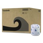 Two-Ply Toilet Tissue, Standard, Septic Safe, White, 4 x 3, 500 Sheets/Roll, 96 Rolls/Carton
